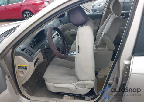 2007 Hyundai Sonata Gls z USA, uszkodzony, nr VIN 5NPET46C17H208343